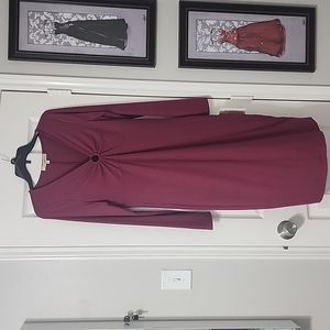Rewind , XL dress , winter berry color